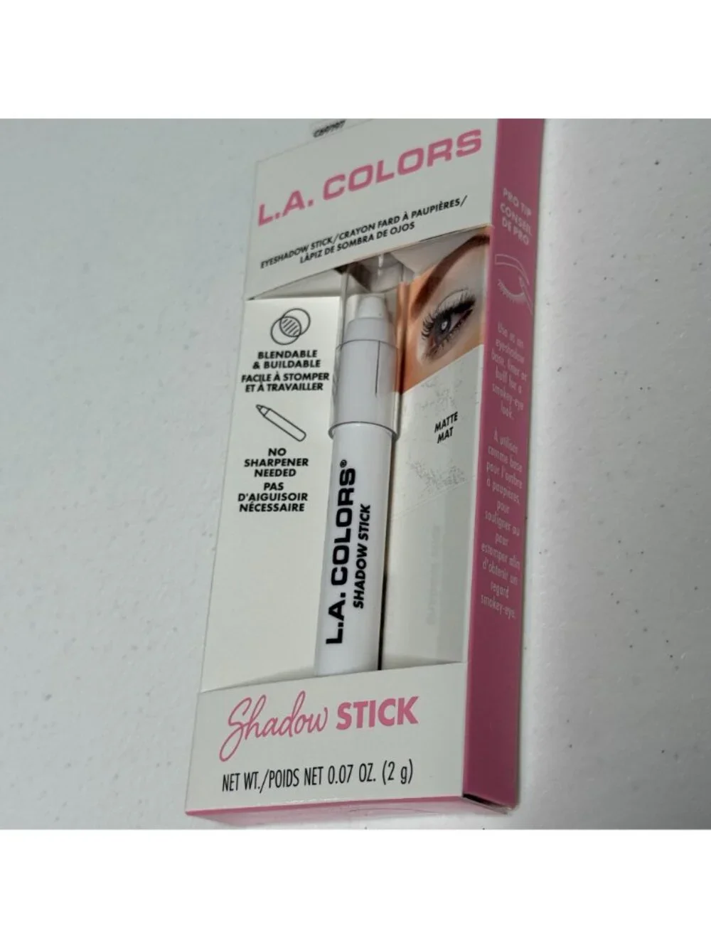 LA Colors Eyeshadow Stick Intuition Matte 2 Pack Cream Shadow New
